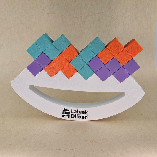 Balansbord voor Regenboogblokken